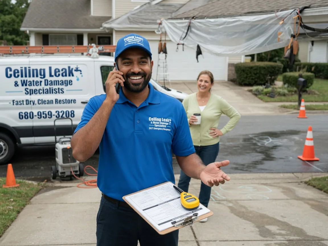 Ceiling Leak Cleanup Ellenburg Depot, NY FAQs